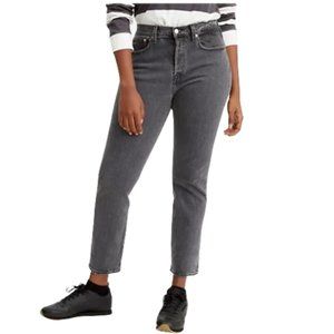 LEVI'S Gray Wedgie Fit Jeans - Size 28